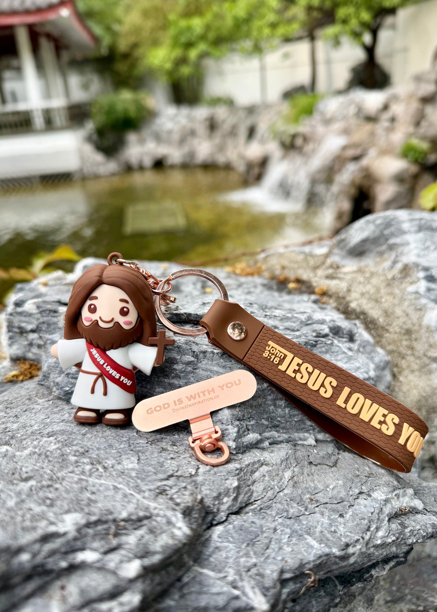 JESUS LOVES YOU KEY CHAIN