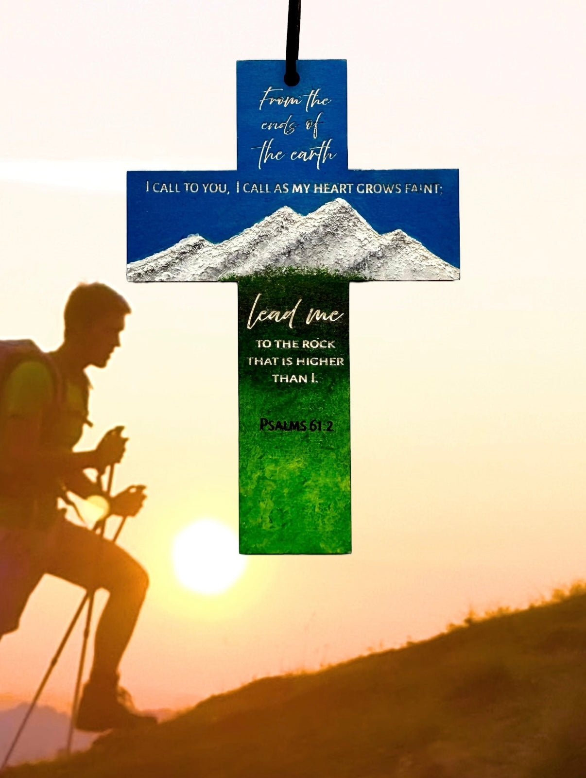 Lead me to the rock that is higher than I. (Psalm 61:2) [Made to Order]