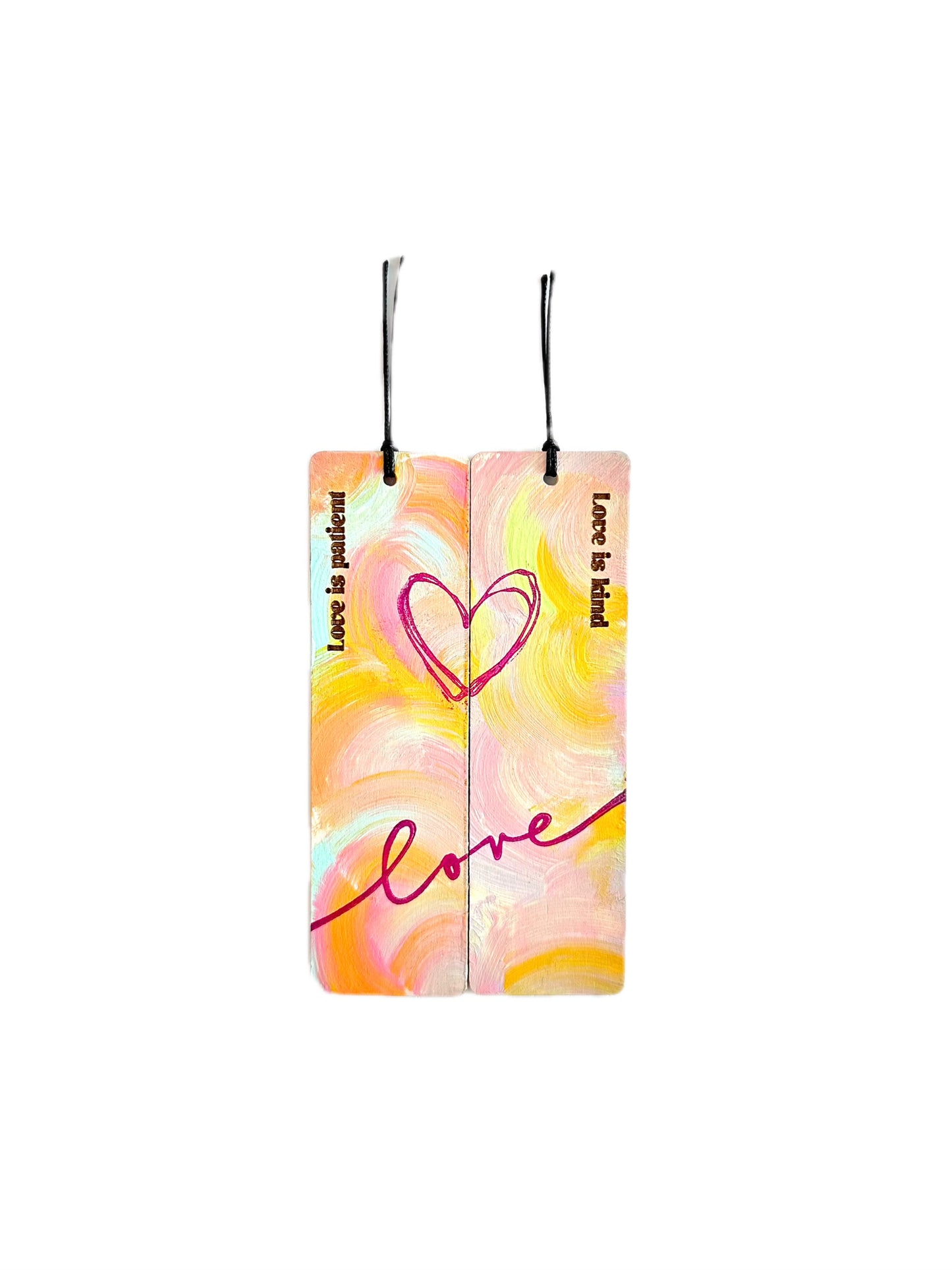 “Love”Hand painted bookmarks [Made to Order]