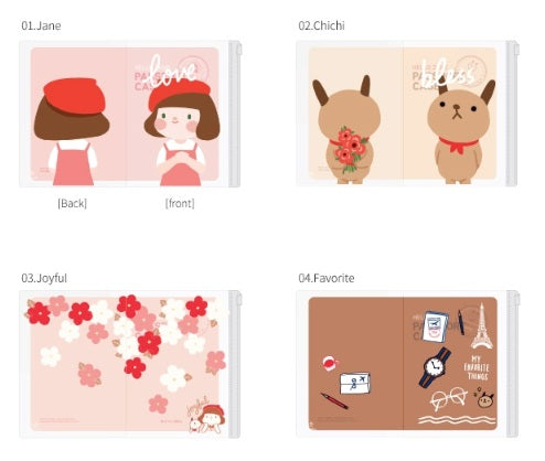GRACEBELL Passport Case - Hello Jane