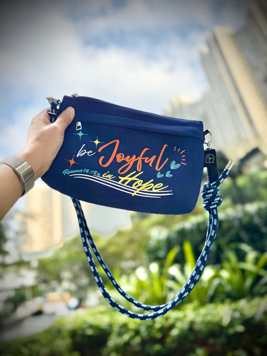"be Joyful in Hope" Handbag