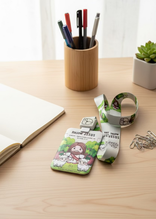 Badge Holder - Follow Jesus