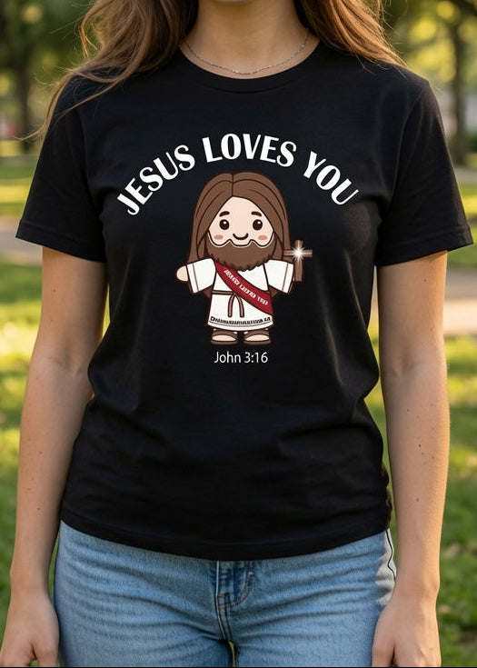 JESUS LOVES YOU T-SHIRT