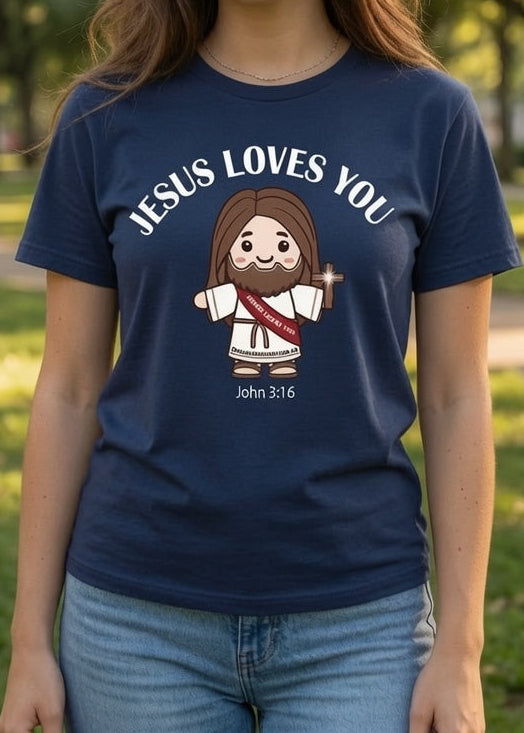 JESUS LOVES YOU T-SHIRT