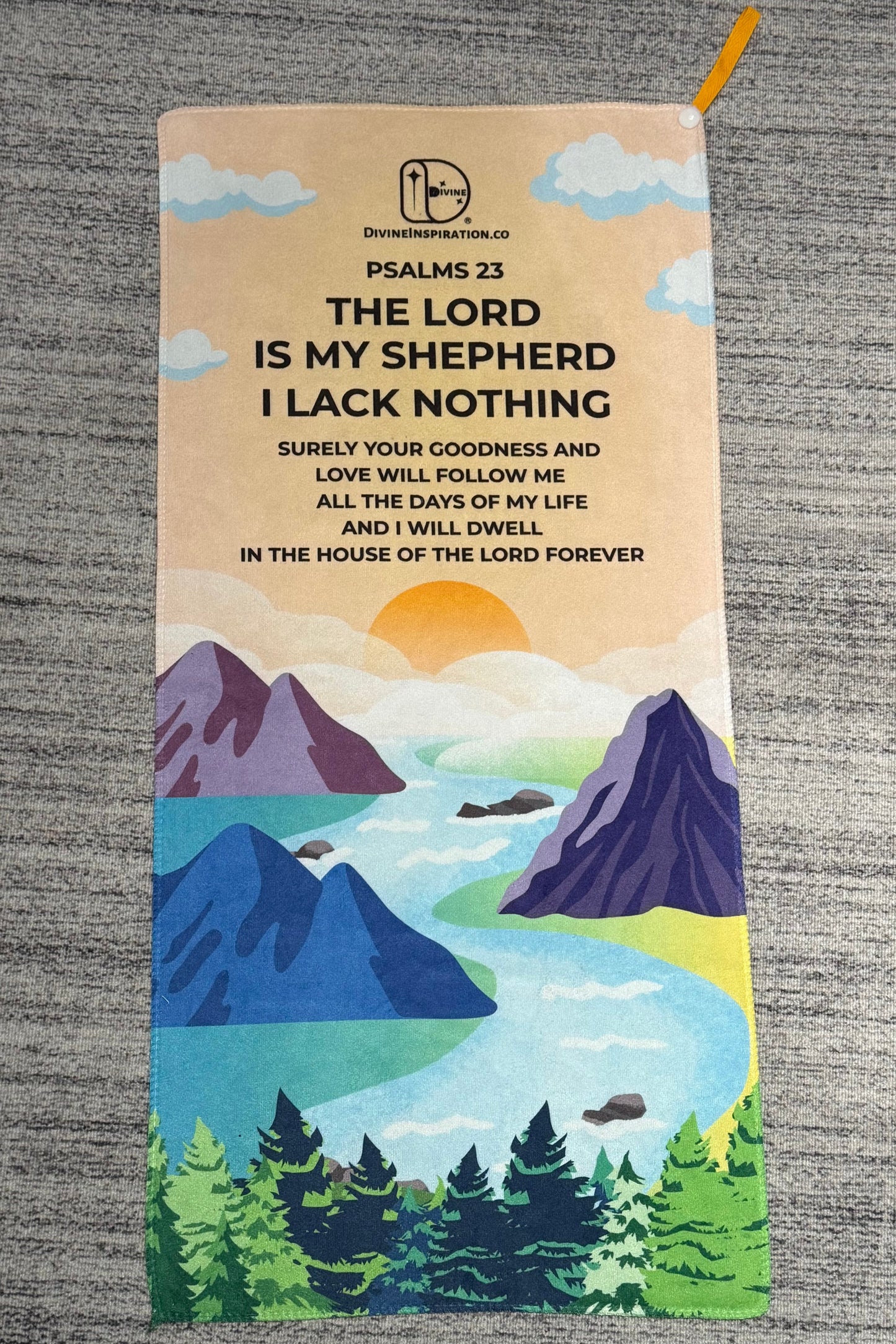 "Psalms 23" TOWEL (LARGE)